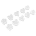 thumbnail image 1 of Rice Ball , Cute Shape Transparent Sushi  10Set Innovative  For Picnic For Work Meal, 1 of 8