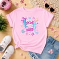 thumbnail image 3 of 2nd Grade Shirt for Girls Cute Floral Pennant Flag Back to School Second Grade Graphic Tee Pink Shirt 5-6, 3 of 8