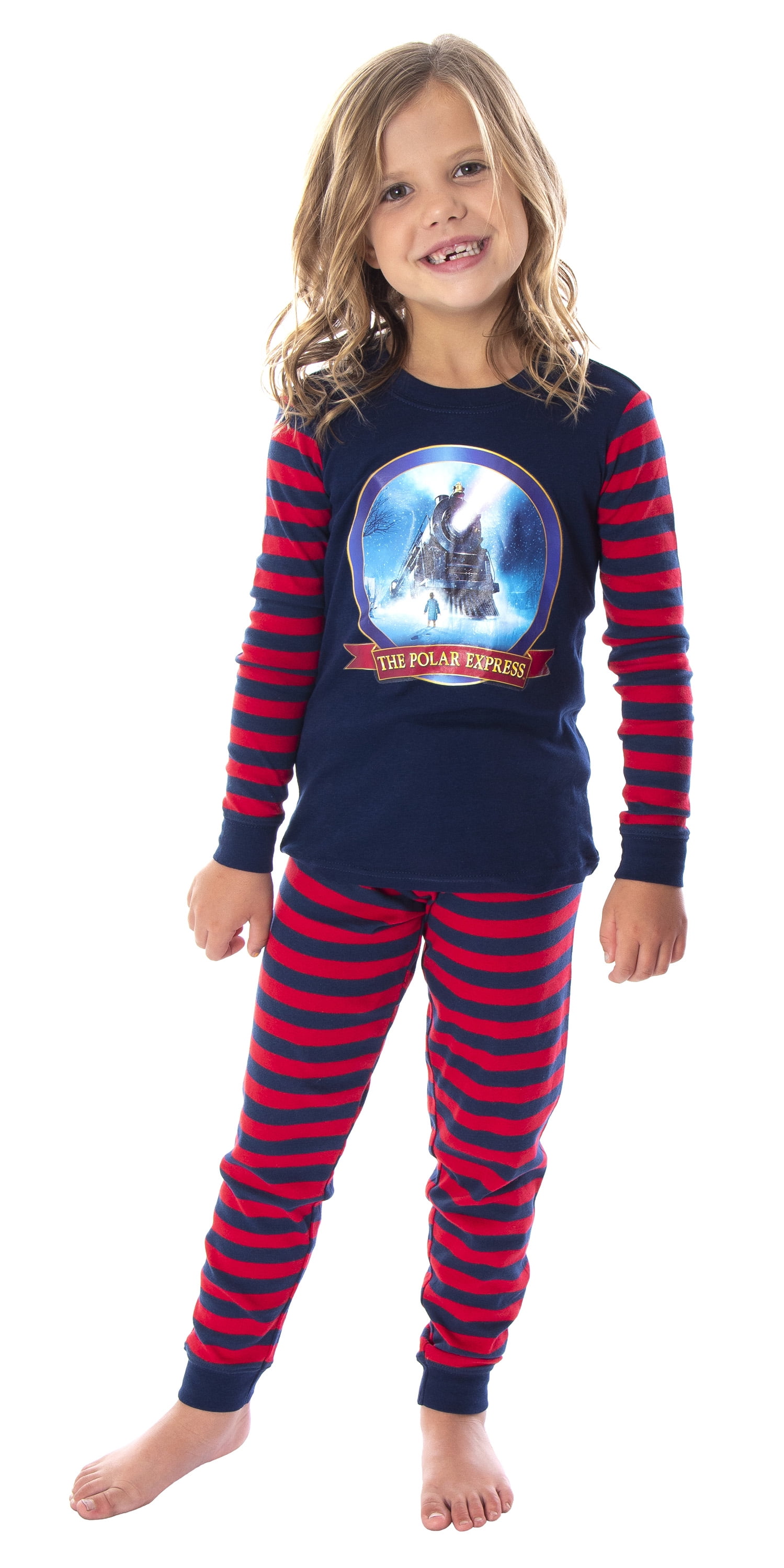 The Polar Express Train Matching Family Pajama Set Tight Fit