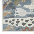 thumbnail image 5 of Nourison Astra Machine Washable Animals Multicolor 4' x 6' Kids Area Rug (4x6), 5 of 8