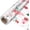 Christmas 35in Wide x 100ft Long, variant on 100 ft Christmas Cellophane Wrap Roll (35 in x 100 ft) - 3 Mil Thick Cellophane Roll, Christmas Cellophane Bags Large for Flower Gift Baskets Arts Crafts Wrapping (35" fold into 17.5")