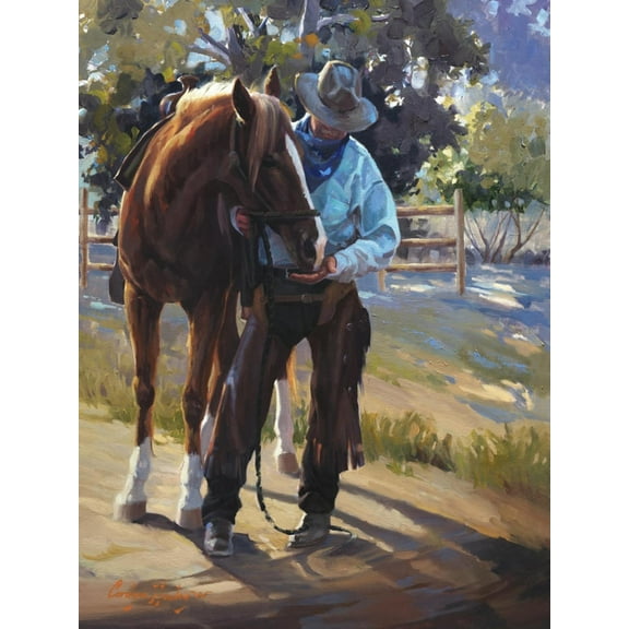 Art.com Pardners Art Print by Carolyne Hawley, 12" x 16"