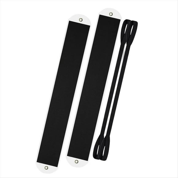 Appliance Furniture Sliders for Heavy Duty Carpet/Hardwood-660lb Capacity,Thick Non-Scratch Moving Pads for Refrigerator,2 x loading pad 2 x pull belt 1 pair x gloves,White & Black