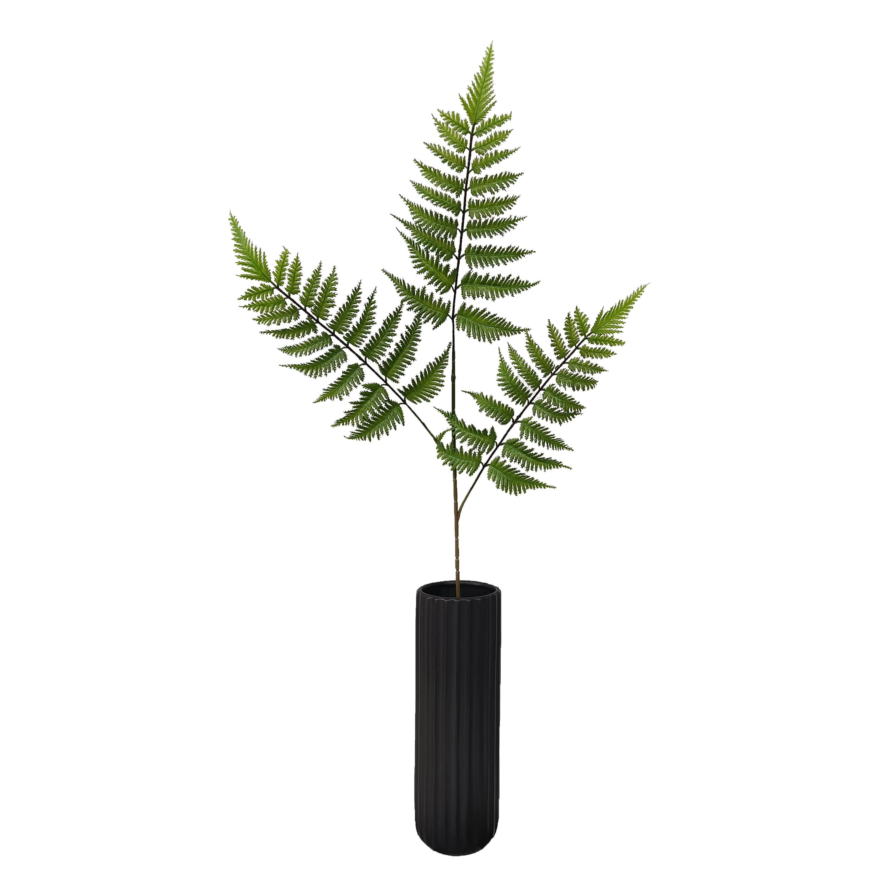 Mainstays 35-inch Artificial Green Fern Stem Indoor Decor