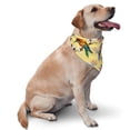 thumbnail image 2 of Easygdp Beautiful Bright Birds And Flowers Pet Scarf, Dog Triangle Scarf, Printing Dog Bib, Handkerchief Scarf for Small Medium Large Dogs Cats Pets, 2 of 9