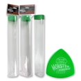 thumbnail image 2 of Monster TCG Gaming Prism Playmat Tube (verde) - Diseño fácil de entrar y salir - Guarda mejor tus tarjetas y tapetes de juego RPG - para Pokemon Yugioh MTG Magic The Gathering DND Dungeons Dragons, 2 of 3