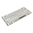 thumbnail image 3 of Support de Plaque d'Immatriculation en Acier Inoxydable Plaque de Base Cadre de Conversion de Plaque d'Immatriculation (Couleur : Argent), 3 of 5