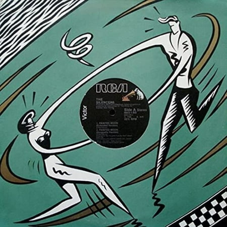 The Silencers-Painted Moon Special JOHN LUONGO DANCE MIX 12 HYPE STICKER NM!