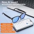 thumbnail image 3 of Smart Sunglasses, Offline Translation 5 Hour Battery Life AI Translation Sunglasses  for Meeting, 3 of 7