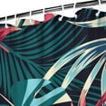 thumbnail image 2 of Premium Tropical Palm Leaf Shower Curtain Waterproof Fade-Resistant Machine Washable Quick Dry Bath Curtain, 2 of 2