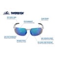 thumbnail image 2 of Gafas de seguridad Bullhead Safety Swordfish, antivaho, luz azul, 2 of 5