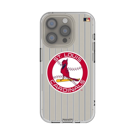 St. Louis Cardinals Cooperstown Pinstripe iPhone Clear Case