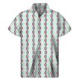 thumbnail image 3 of Camisas hawaianas con hélice de ADN impresas en 3D creativas para hombre, camisetas de moda de verano de manga corta con personalidad, camisa de playa, blusa con solapa, 3 of 5