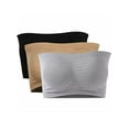 thumbnail image 6 of Fiomva Women Strapless Boob Bandeau Tube Tops Seamless Vest Crop Top Bras, 6 of 6