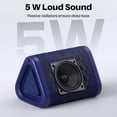 thumbnail image 3 of Bobtot Portable Wireless Triangle Bluetooth Speaker with 20W Loud Stereo Sound, IPX7 Waterproof Outdoor Speakers 15H Playing Time TWS Pairing for Party Camping Travel（Blue）, 3 of 9