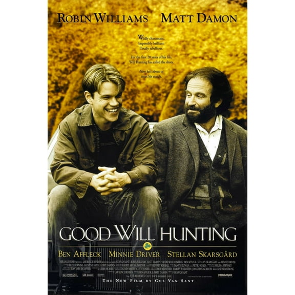 Good Will Hunting Movie poster Metal Sign 8inx 12in Print on Metal 8x12 Square Adults Best Posters
