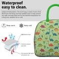 thumbnail image 3 of Womens Green Dinosaurs Cacti Hearts Lunch Box for Work,Insulated Lunch Bag for Women,Loncheras Para Mujer,Leakproof Adult Lunch Bag for Work,Beach,Travel,Picnic,Camping, 3 of 7