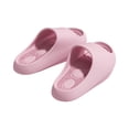 thumbnail image 4 of UDAUDU Cloud Slides for Women Men Comfortable Soft Slippers Cushioned Thick Sole Bathroom Shower Pool Sandals Pink 5.5 Wide, 4 of 6