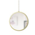 thumbnail image 2 of Umbra Dima Round Hanging Wall Mirrors Set of 3 Brass, 2 of 10