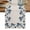 Blue, variant on Blue Spring Floral Table Runner, Tulip Summer Botanical Washable Cotton Linen Table Runners 36 Inches Long, Dresser Scarf Runner for Nightstand/End Tables/Round Tables 13''x36''