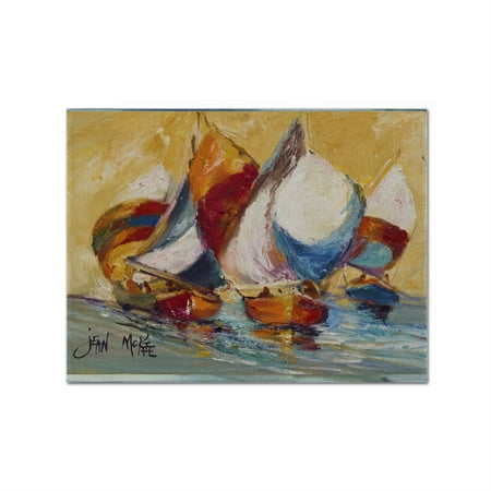 

Caroline s Treasures JMK1029PLMT Boat Race Fabric Placemat Multicolor