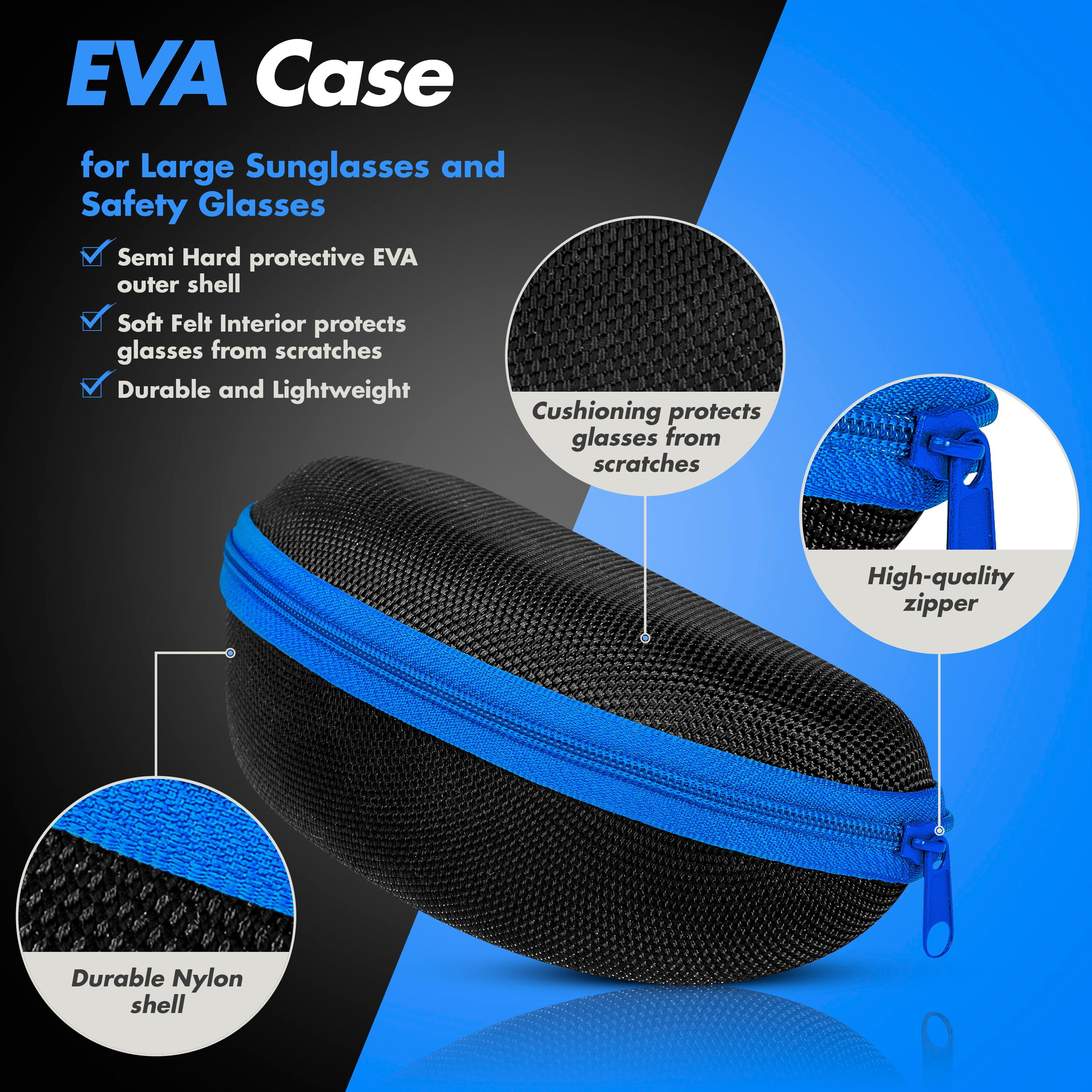 Sunglass Cases for Sports Size Sunglasses Safety Glasses for