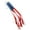 A, variant on ​​2-Pack Independence Day Windsock Set 15x100cm, Nylon Wind Direction Indicator with Vibrant Flag Print for Outdoor Party & Yard Decor​​