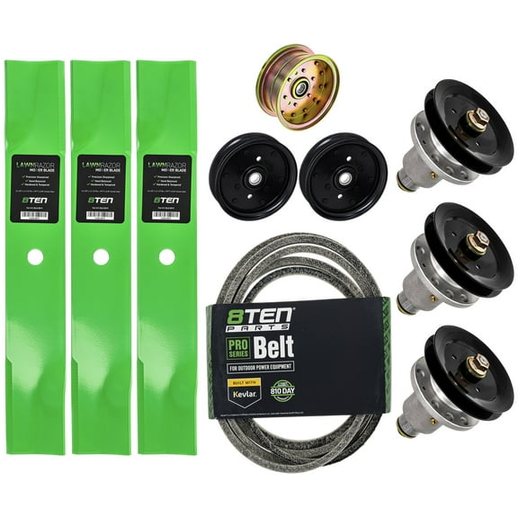 8TEN Mower Deck Rebuild Kit for Exmark 103-6581 103-1105 103-2527 48-inch MK1010125