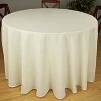 Riegel Premier Hotel Quality Tablecloth, 90" Round, Multiple Colors Available by Mount Vernon Mills, Inc