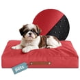 thumbnail image 1 of Cama Antiestrés Esquimal para Perro y Gato Rojo Lavable Chico, 1 of 6