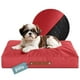 thumbnail image 1 of Cama Antiestrés Esquimal para Perro y Gato Rojo Lavable Chico, 1 of 6