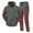 sweatsuits for men MG3 Grey, variant on TSHXS Sweat Suits Men Sweat Suits For Men 2 Piece Mens 2 Piece Sweatsuit Outfits Hoodie Sweatshirt & Joggers Sweatpants Set Tracksuit XXXL