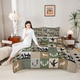 thumbnail image 3 of Erosebridal Mallard Duck Twin Comforter Sets,Jungle Animals Deer Bedding Set For Boys Kids, Reversible 2pcs, 3 of 7
