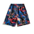 thumbnail image 1 of toraway Men's Beach Pants Sweatpants Printed Trousers Drawstring Jogging Shorts L, 1 of 2