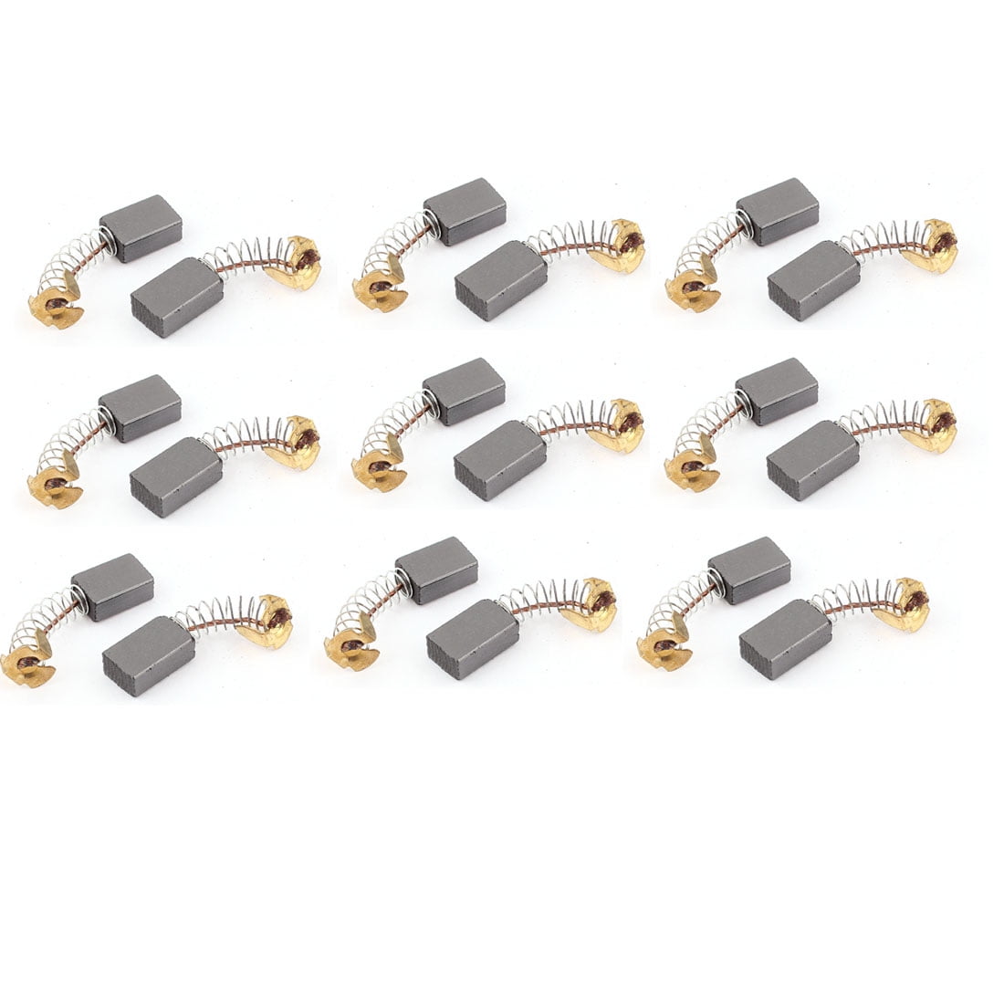20Pcs 15x10x6mm Electric Motor Carbon Brushes For Angle Grinder Handdrill 