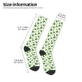 thumbnail image 2 of Daiia Sports Socks St. Patrick's day Printed Novelty Crew Socks for Men Women Knee High Socks Cotton Socks Soft & Breathable Support Unisex Socks, 2 of 6