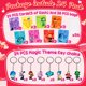 thumbnail image 2 of Regalo de San Valentín, paquete de 24 tarjetas con llaveros para niños, 2 of 8