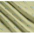 thumbnail image 3 of Soimoi Cotton Voile Fabric Carrot & Rabbit Dots Print Fabric by Yard 56 Inch Wide, 3 of 7
