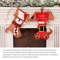 thumbnail image 2 of DESTYER Dog Cat Christmas Bags Gift Packaging Storage Stockings 3D Xmas Tree Socks Large Capacity Goodie Bag for Candy Birthday Belt Dog, 2 of 6