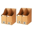 thumbnail image 4 of Raindrops 2 Pcs Magazine File Holder Stackable Storage Rack, 4 of 8