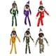 thumbnail image 3 of 11.81 In Lindo Muñeco Elfo Navideño Figura Peluche Navideña Adorno Juguete () Púrpura, 3 of 9