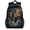Bronze, variant on Large Bass Fish Laptop Backpack, 18 Inch American Flag Travel Backpack for Men Women, Work Business Computer Casual Daypack