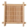 thumbnail image 1 of S SERENABLE Small Animals Cooling Mat Bamboo Keep Pets Busy Anit Bite Cooling Pad 8.5cmx8.5cm, 1 of 9