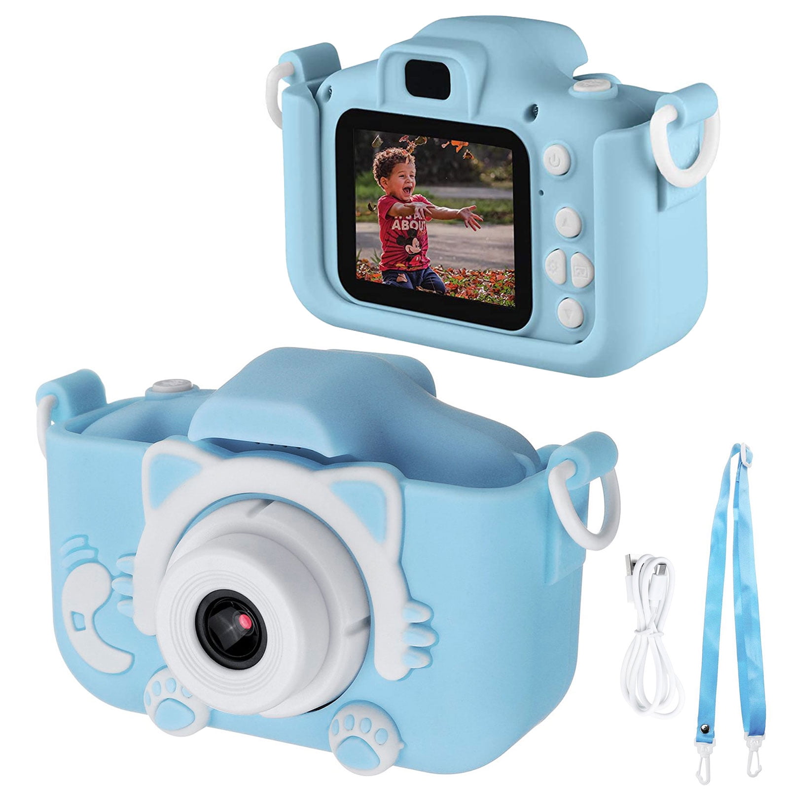 KAVALAN KID'S Digital Dual Camera 2In LCD SCREEN 1080P Video