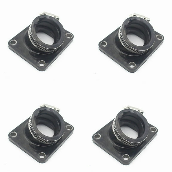 4X Motorcycle Carburetor Interface Adapter Intake Manifold for AG100 DT100 DT125 MX100 RT100