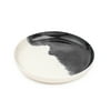 Thyme & Table Stoneware Plate, Grey Drip Collection