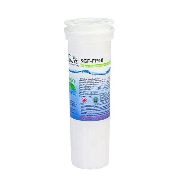 Swift Green Filters SGF-FP48 Replacement Water Filter for Fisher & Paykel 836848,WF296,EFF6017,67003662 -1 Pack