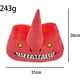 thumbnail image 3 of The Sea Monster Plush Toy, Sea Monster Hunter Figure, Blue Lantern Fish Cartoon Doll para colecciones de fans o regalo de graduación de cumpleaños para niños (Color : pequeño rojo) TUNC Sencillez, 3 of 5