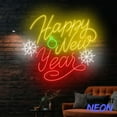 thumbnail image 4 of Handmadetneonsign Happy New Year Neon Sign, New Year Led Sign, New Year Party Wall Art, New Year Eve Celebration Decor 83632, 4 of 5