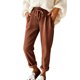 thumbnail image 3 of TaTaai Women Solid Casual Versatile Corduroy Retro Straight Leg Pants Ladies Fall Winter Daily Commute Street Wear Soft Warm Non-See-Through Machine Washable Comfortable Bottoms Gift, 3 of 7